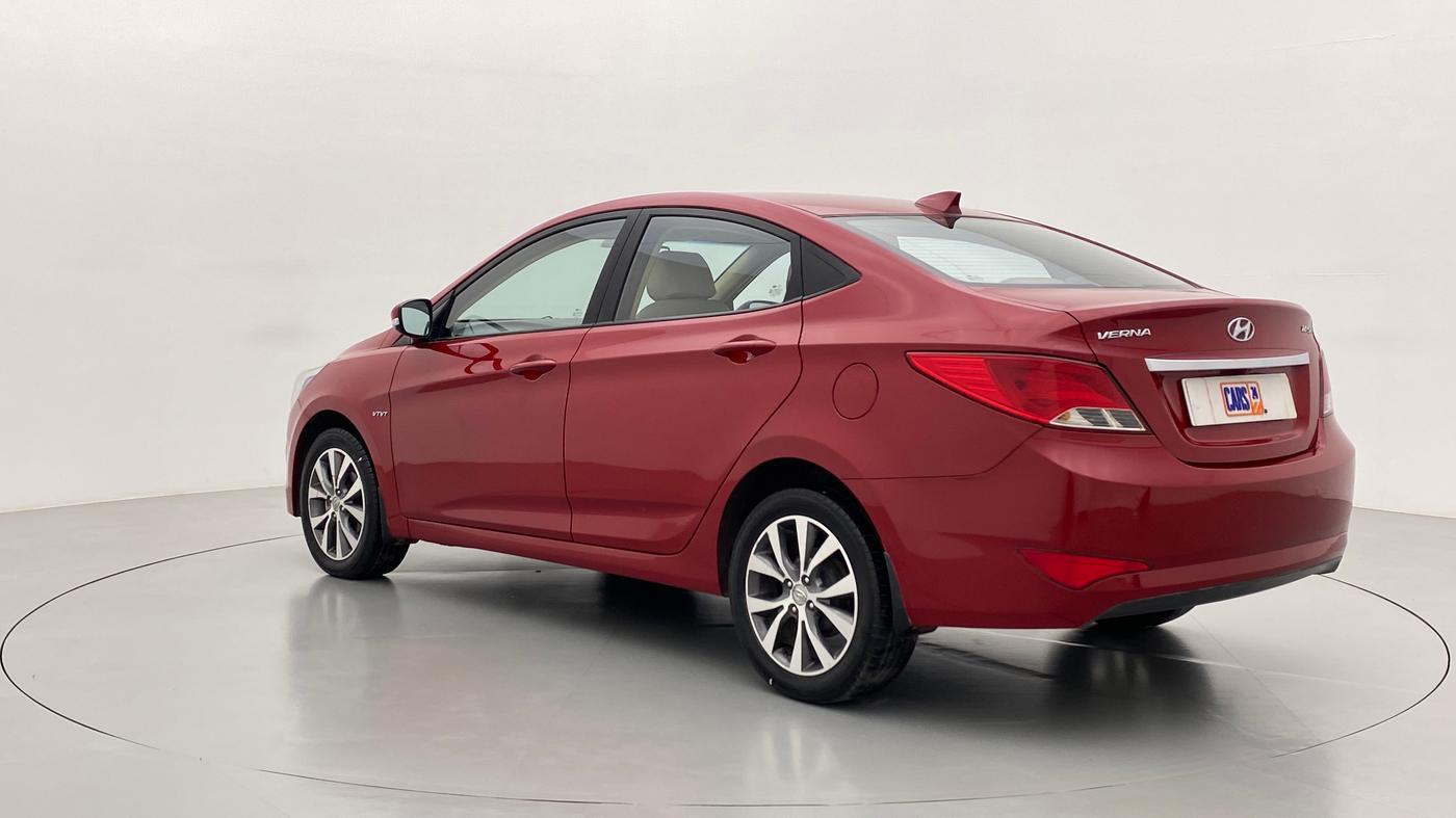 2017 Hyundai Verna FLUIDIC 1.6 VTVT SX AT, Petrol, Automatic, 51,063 km, Left Back Diagonal