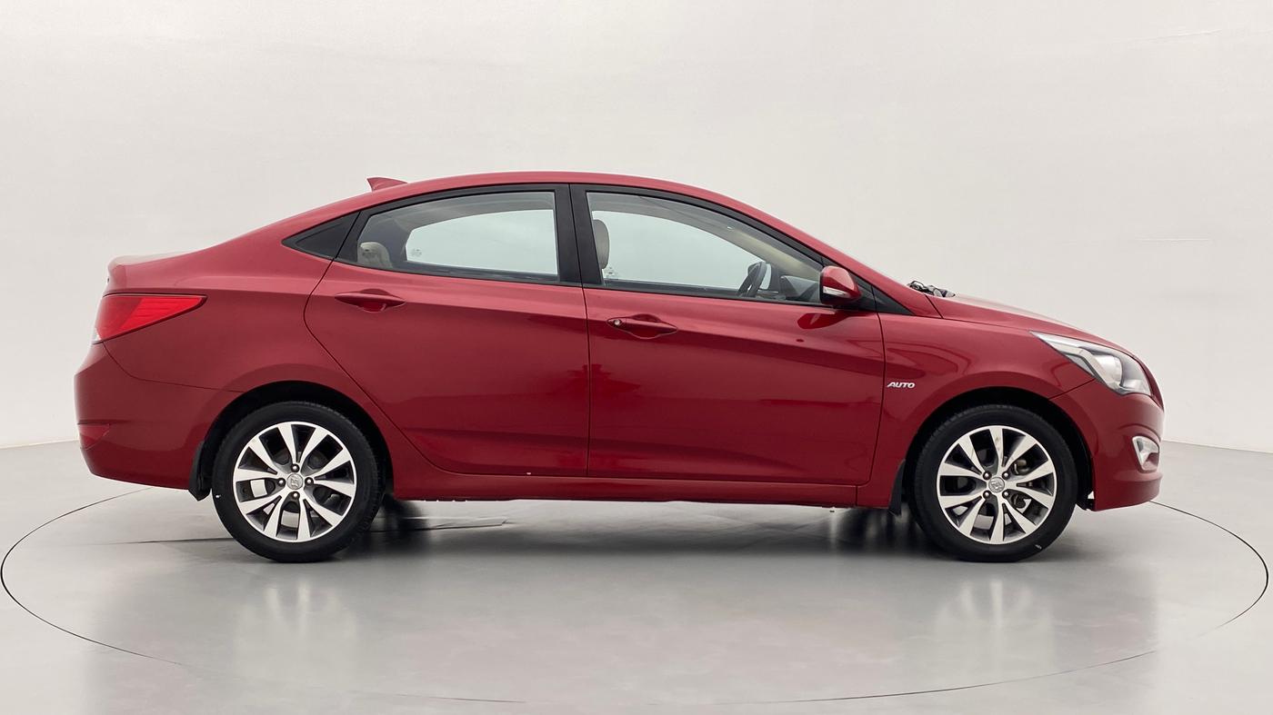 2017 Hyundai Verna FLUIDIC 1.6 VTVT SX AT, Petrol, Automatic, 51,063 km, Right Side View