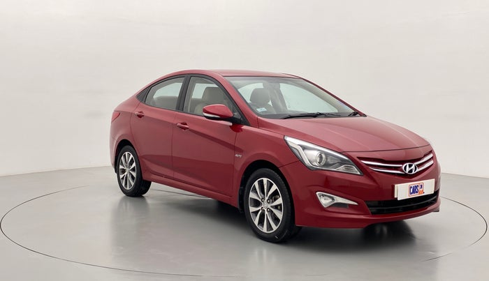 2017 Hyundai Verna FLUIDIC 1.6 VTVT SX AT, Petrol, Automatic, 51,063 km, Right Front Diagonal