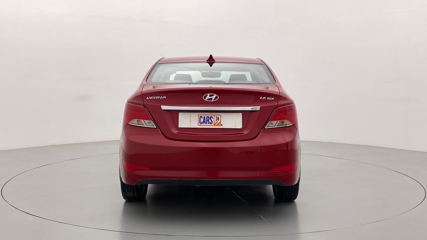 2017 Hyundai Verna FLUIDIC 1.6 VTVT SX AT, Petrol, Automatic, 51,063 km, Back/Rear