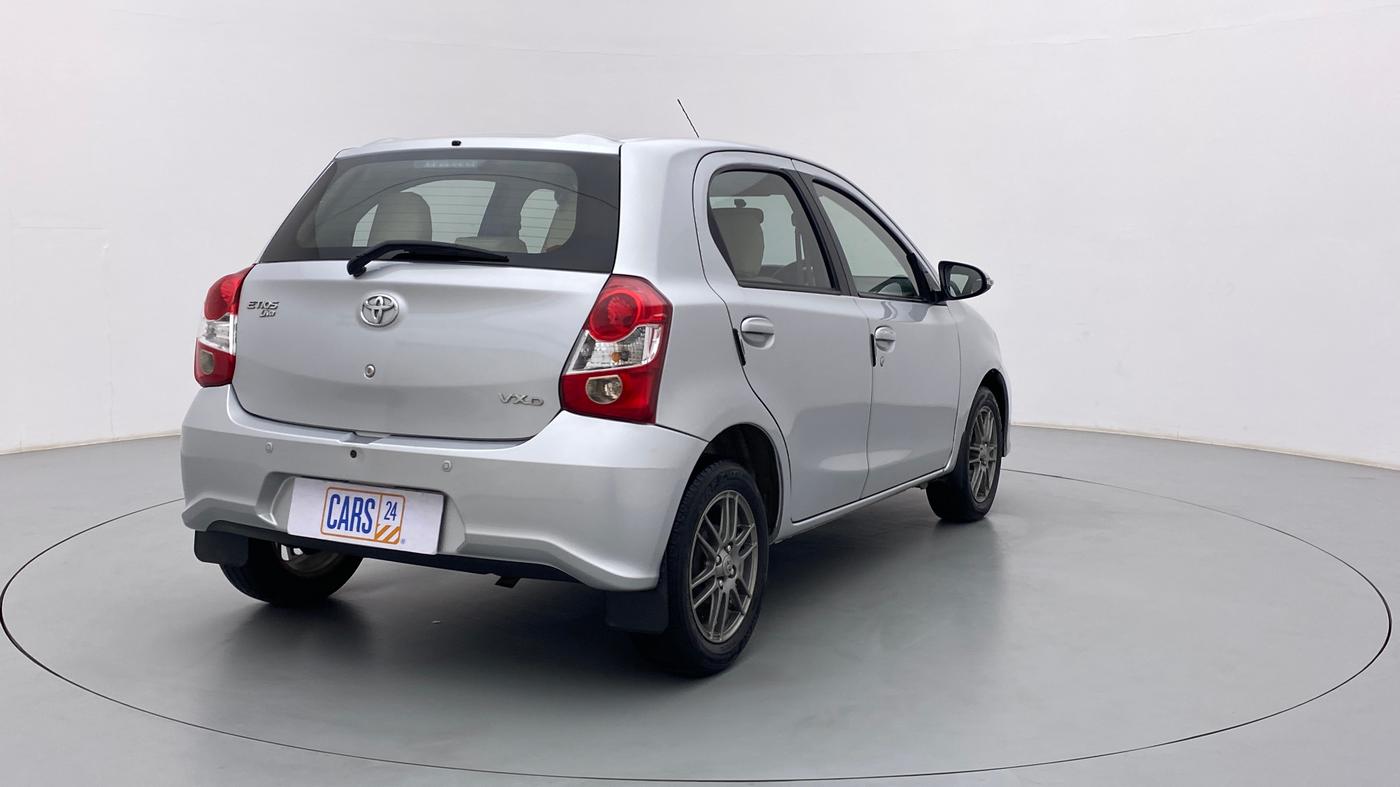 2017 Toyota Etios Liva VXD, Diesel, Manual, 32,469 km, Right Back Diagonal
