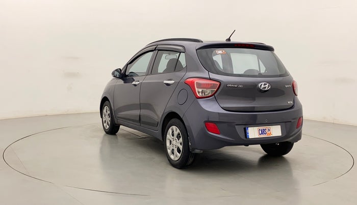 2015 Hyundai Grand i10 SPORTZ 1.2 KAPPA VTVT, Petrol, Manual, 91,383 km, Left Back Diagonal