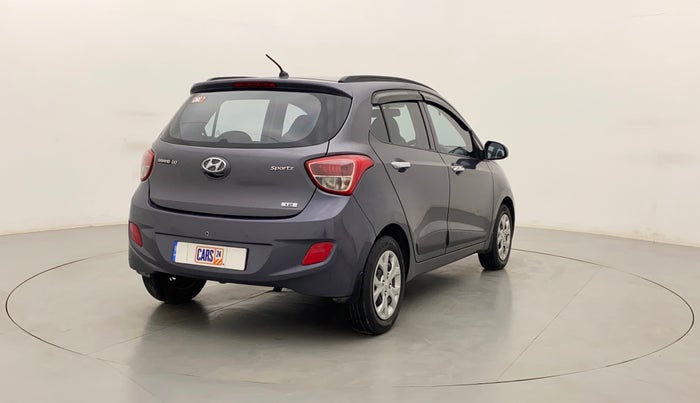 2015 Hyundai Grand i10 SPORTZ 1.2 KAPPA VTVT, Petrol, Manual, 91,383 km, Right Back Diagonal