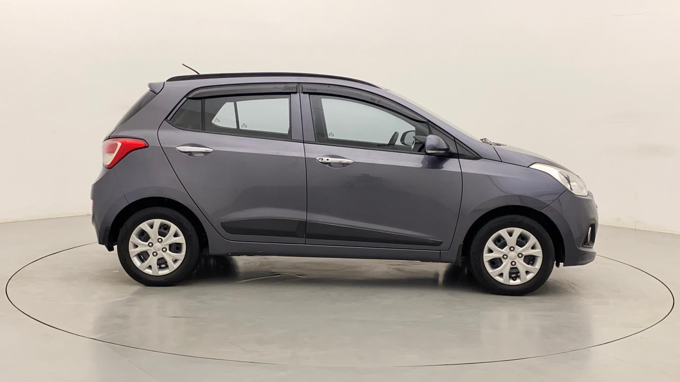 2015 Hyundai Grand i10 SPORTZ 1.2 KAPPA VTVT, Petrol, Manual, 91,383 km, Right Side View