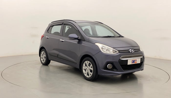 2015 Hyundai Grand i10 SPORTZ 1.2 KAPPA VTVT, Petrol, Manual, 91,383 km, Right Front Diagonal