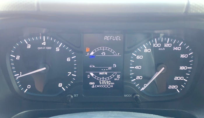 2020 Tata ALTROZ XT PETROL, Petrol, Manual, 53,590 km, Odometer Image