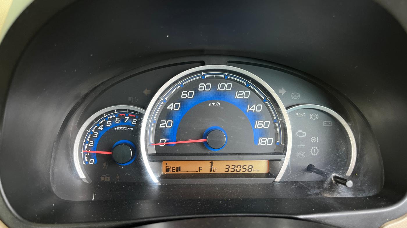 2018 Maruti Wagon R 1.0 VXI AMT, Petrol, Automatic, 33,058 km, Odometer Image