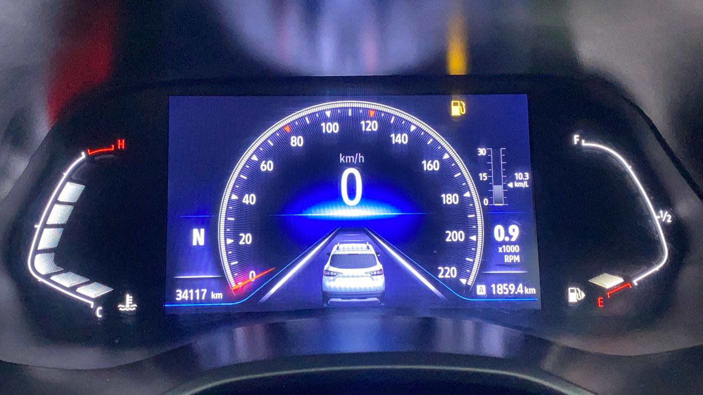 2024 Renault TRIBER RXZ AMT, Petrol, Automatic, 34,059 km, Odometer Image