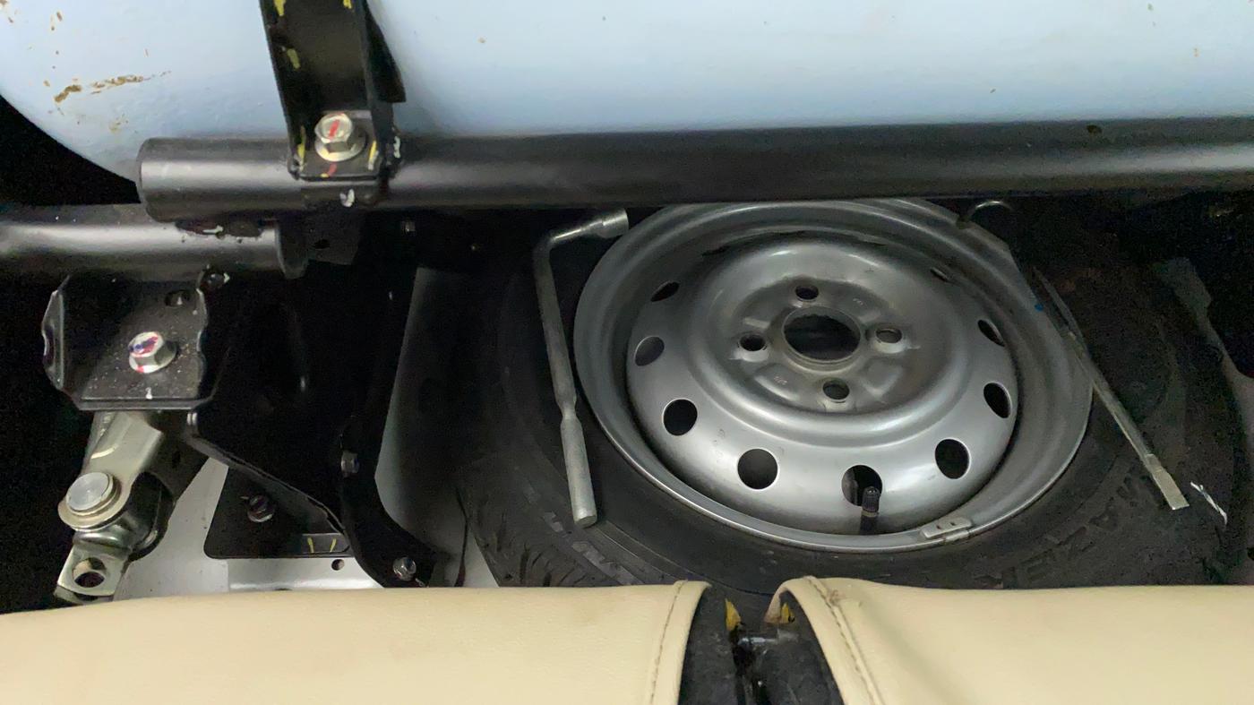 2018 Maruti Wagon R 1.0 LXI CNG, CNG, Manual, 56,733 km, Spare Tyre