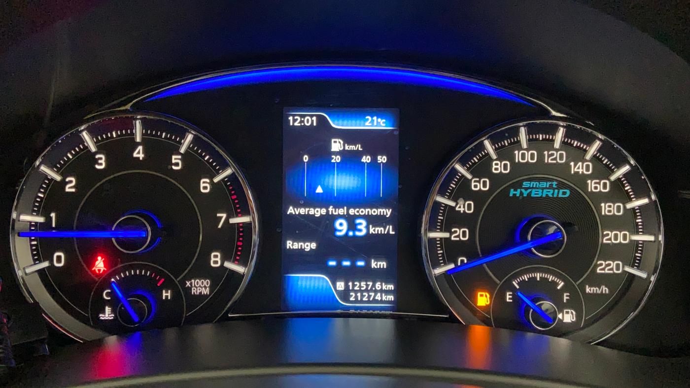 2020 Maruti Ciaz DELTA 1.5 SHVS VVT MT, Petrol, Manual, 21,487 km, Odometer View