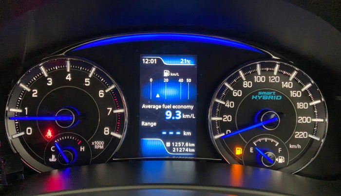 2020 Maruti Ciaz DELTA 1.5 SHVS VVT MT, Petrol, Manual, 21,487 km, Odometer View