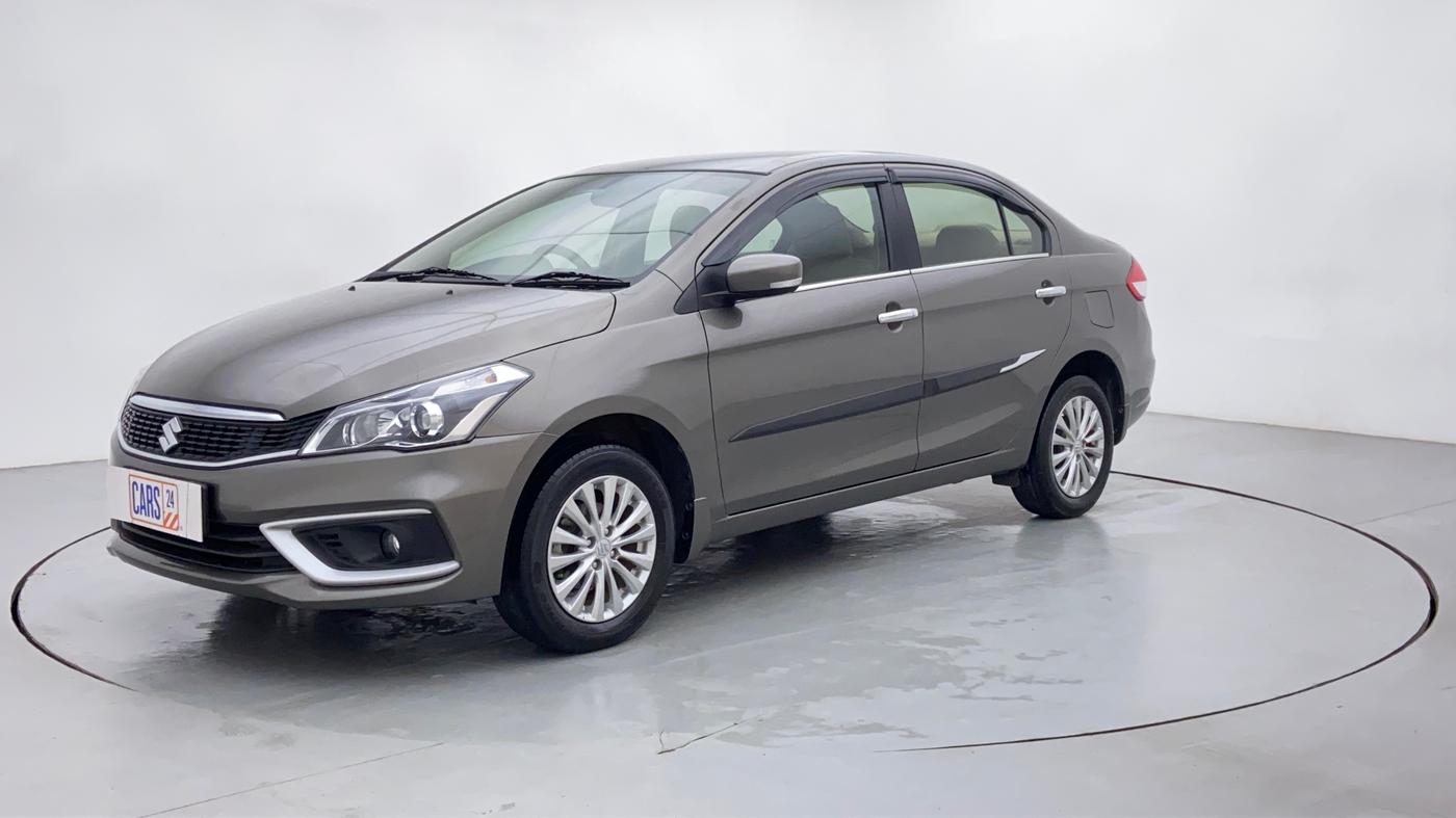2020 Maruti Ciaz DELTA 1.5 SHVS VVT MT, Petrol, Manual, 21,487 km, Left Front Diagonal (45- Degree) View