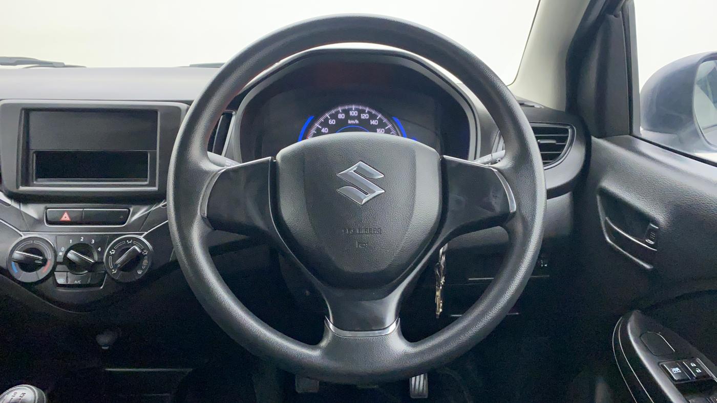 2020 Maruti Baleno SIGMA PETROL 1.2, Petrol, Manual, 5,664 km, Steering Wheel Close Up