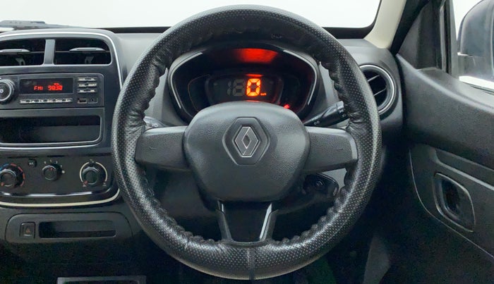 2017 Renault Kwid RXL, Petrol, Manual, 23,472 km, Steering Wheel Close Up