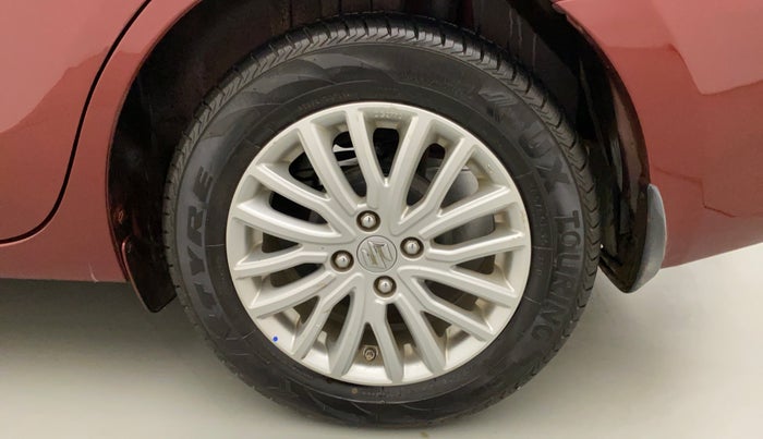 2017 Maruti Dzire ZXI AMT, CNG, Automatic, 60,595 km, Left Rear Wheel