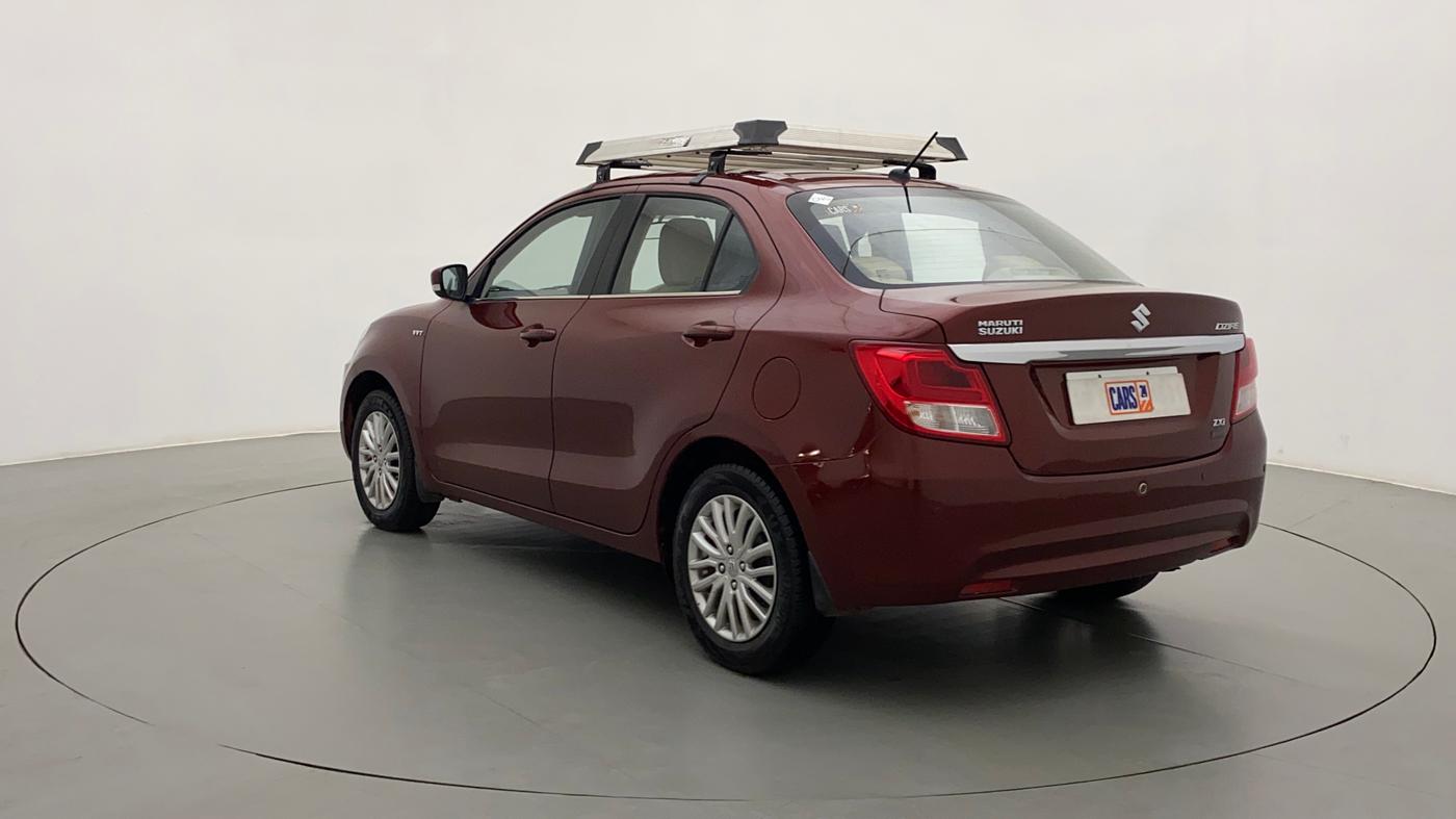 2017 Maruti Dzire ZXI AMT, CNG, Automatic, 60,595 km, Left Back Diagonal