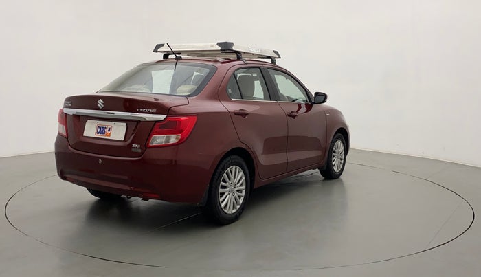 2017 Maruti Dzire ZXI AMT, CNG, Automatic, 60,595 km, Right Back Diagonal