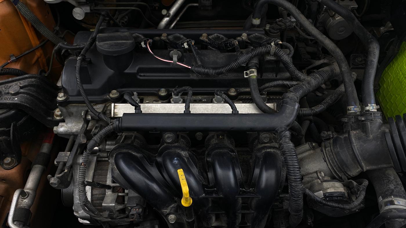 2019 Hyundai Elite i20 ASTA (O) CVT, Petrol, Automatic, 66,379 km, Engine View