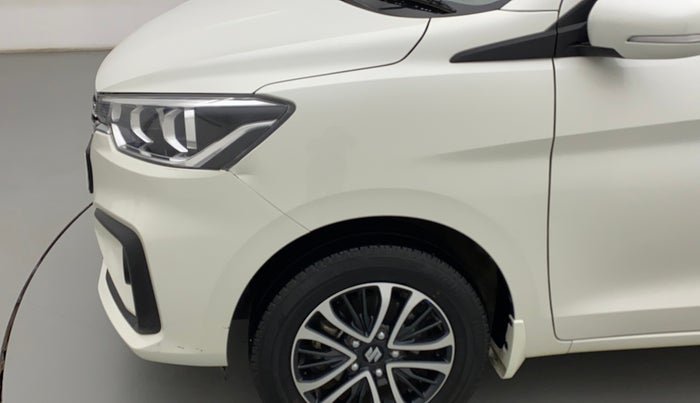 2022 Maruti Ertiga ZXI+ SHVS, Petrol, Manual, 18,884 km, Left fender - Slightly dented