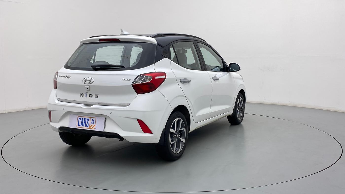 2020 Hyundai GRAND I10 NIOS ASTA 1.2 KAPPA VTVT, Petrol, Manual, 8,683 km, Right Back Diagonal