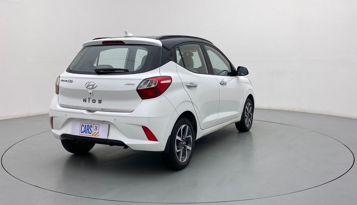 2020 Hyundai GRAND I10 NIOS ASTA 1.2 KAPPA VTVT, Petrol, Manual, 8,683 km, Right Back Diagonal