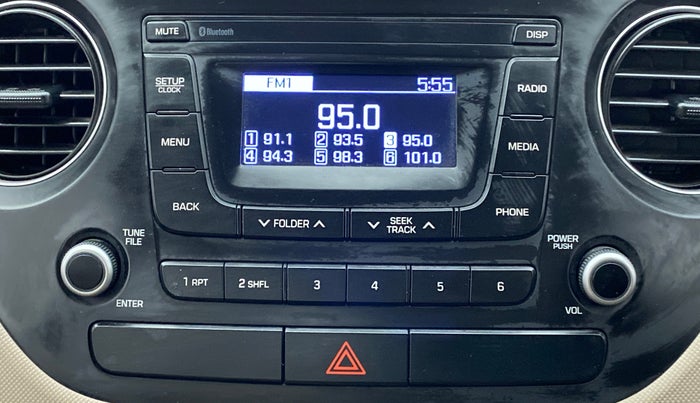 2018 Hyundai Grand i10 MAGNA 1.2 KAPPA VTVT, Petrol, Manual, 35,122 km, Infotainment System