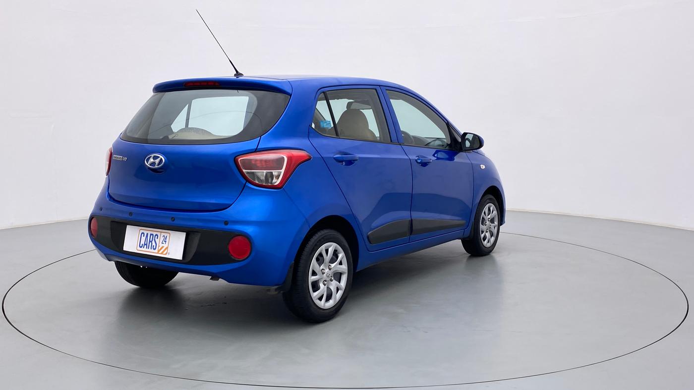 2018 Hyundai Grand i10 MAGNA 1.2 KAPPA VTVT, Petrol, Manual, 35,122 km, Right Back Diagonal
