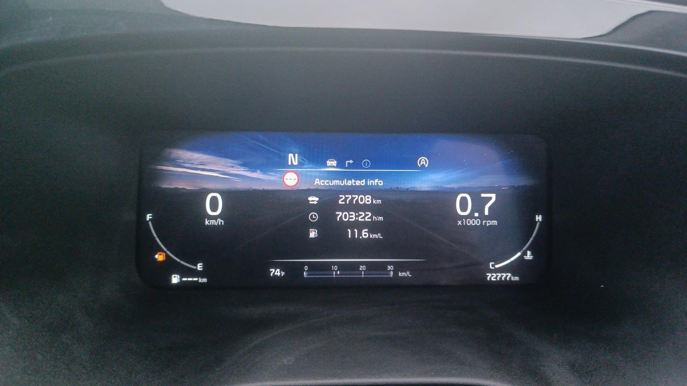 2024 KIA CARENS Luxury Plus 1.5 Turbo Petrol DCT 7 STR, Petrol, Automatic, 72,776 km, Odometer Image