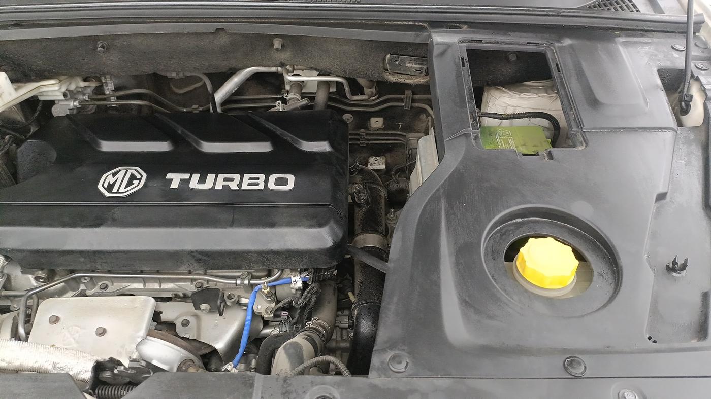 2021 MG HECTOR SHARP 1.5 PETROL CVT, Petrol, Automatic, 1,22,498 km, Engine View - Left