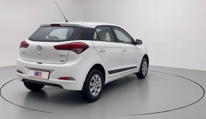 2017 Hyundai Elite i20 SPORTZ 1.2, Petrol, Manual, 13,122 km, Right Back Diagonal