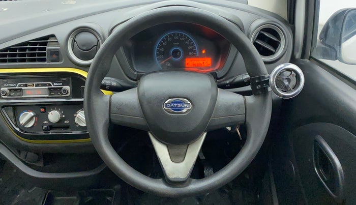 2017 Datsun Redi Go GOLD LIMITED EDITION, Petrol, Manual, 96,382 km, Steering Wheel Close Up