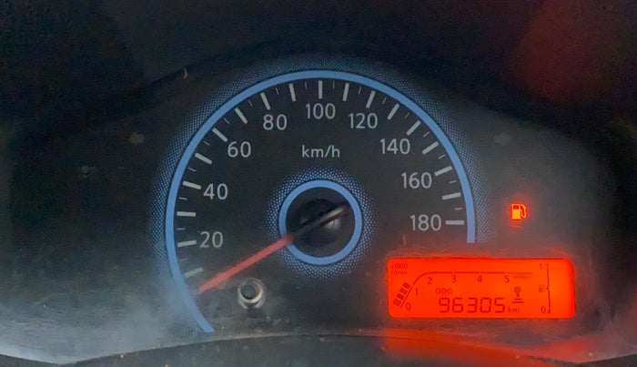 2017 Datsun Redi Go GOLD LIMITED EDITION, Petrol, Manual, 96,382 km, Odometer Image