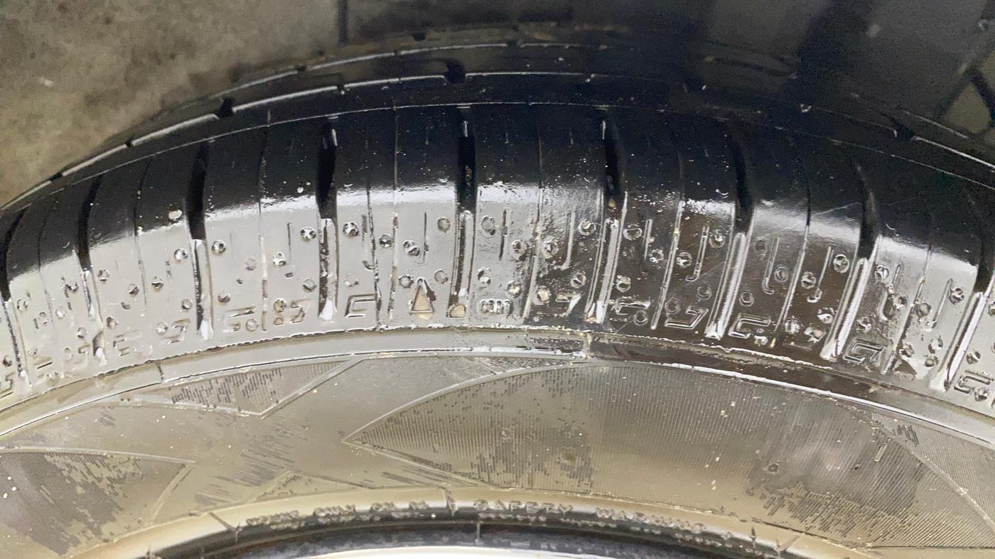 2019 Hyundai Xcent S 1.2, CNG, Manual, 90,638 km, Left Rear Tyre Tread