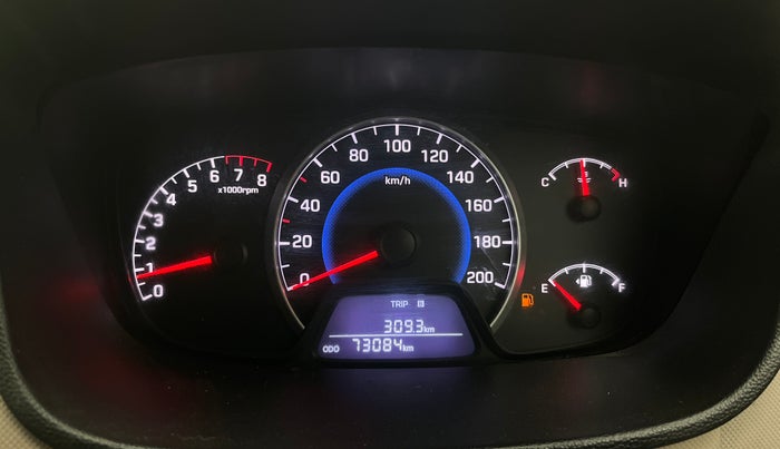 2015 Hyundai Grand i10 SPORTZ 1.2 KAPPA VTVT, Petrol, Manual, 73,042 km, Odometer Image