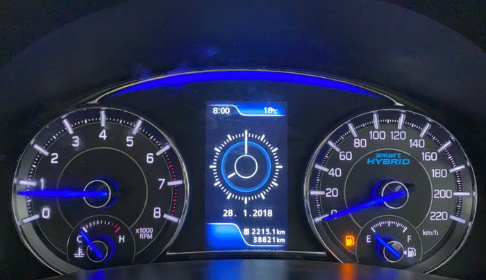 2019 Maruti Ciaz 1.5 SIGMA SHVS, Petrol, Manual, 38,917 km, Odometer Image