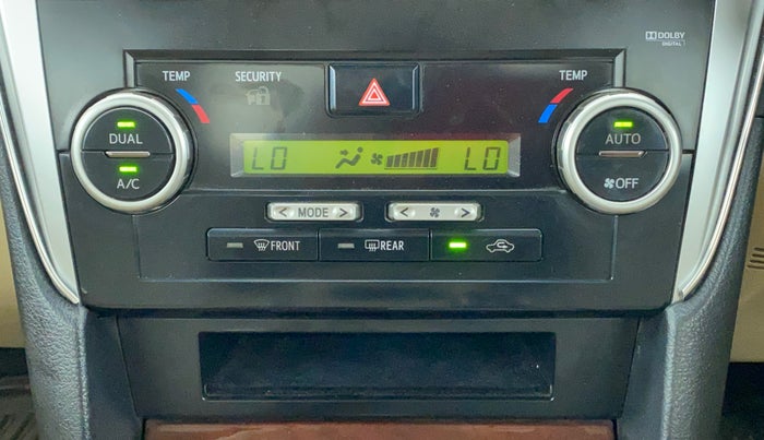 2013 Toyota Camry 2.5L AT, Petrol, Automatic, 96,362 km, Automatic Climate Control