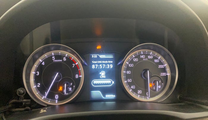 2023 Maruti Ertiga   VXI (O) CNG, CNG, Manual, 69,870 km, Odometer Image