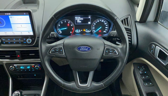 2020 Ford Ecosport TITANIUM + 1.5L PETROL, Petrol, Manual, 22,046 km, Steering Wheel Close Up