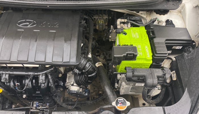 2020 Hyundai GRAND I10 NIOS SPORTZ AMT 1.2 KAPPA VTVT, Petrol, Automatic, 22,492 km, Engine View - Left