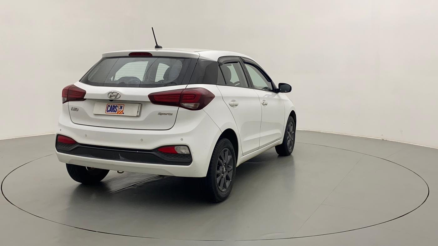 2019 Hyundai Elite i20 SPORTZ PLUS 1.2, Petrol, Manual, 47,575 km, Right Back Diagonal