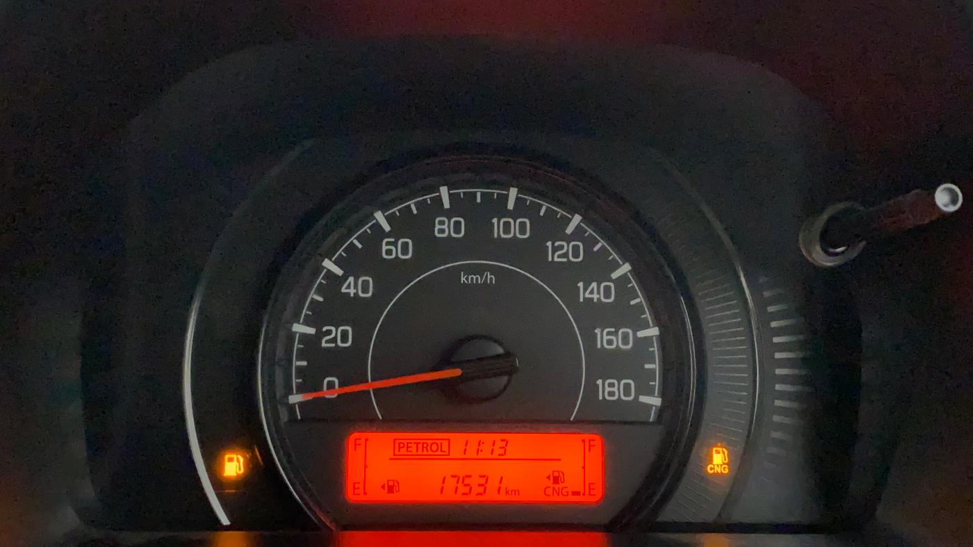 2019 Maruti New Wagon-R LXI CNG (O) 1.0, CNG, Manual, 17,531 km, Odometer Image