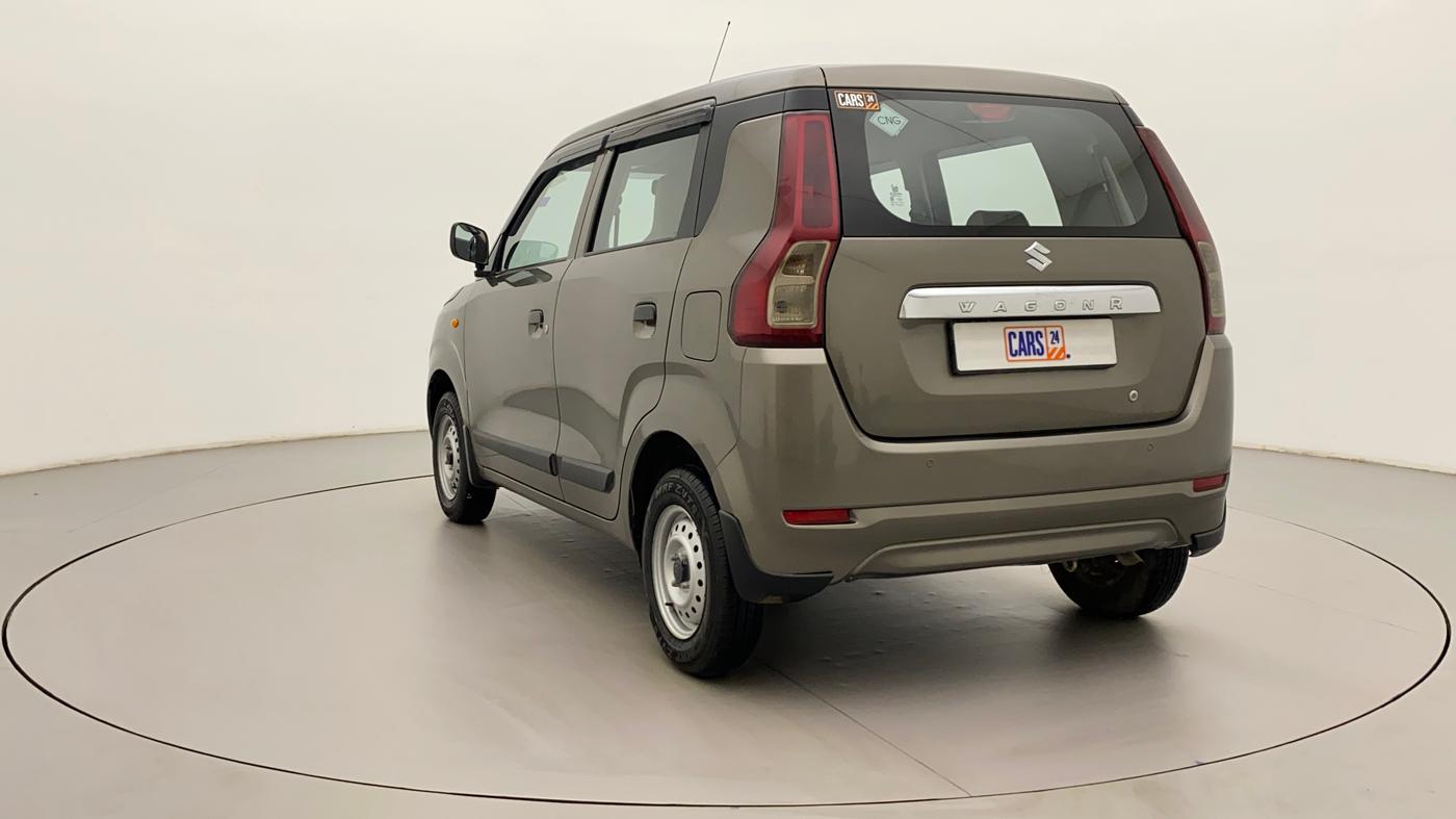 2019 Maruti New Wagon-R LXI CNG (O) 1.0, CNG, Manual, 17,531 km, Left Back Diagonal