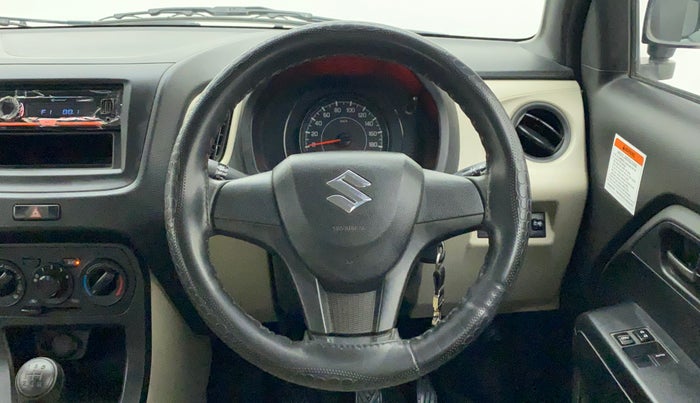 2019 Maruti New Wagon-R LXI CNG (O) 1.0, CNG, Manual, 17,531 km, Steering Wheel Close Up