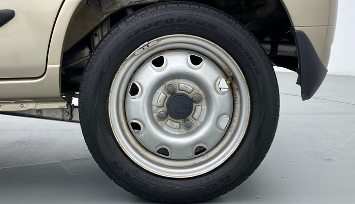 2013 Maruti Alto K10 LXI P, Petrol, Manual, 1,13,889 km, Left Rear Wheel