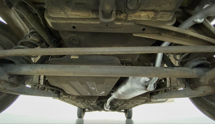 2013 Maruti Alto K10 LXI P, Petrol, Manual, 1,13,889 km, Rear Underbody