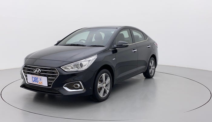 2018 Hyundai Verna 1.6 VTVT SX (O) AT, Petrol, Automatic, 1,13,578 km, Left Front Diagonal