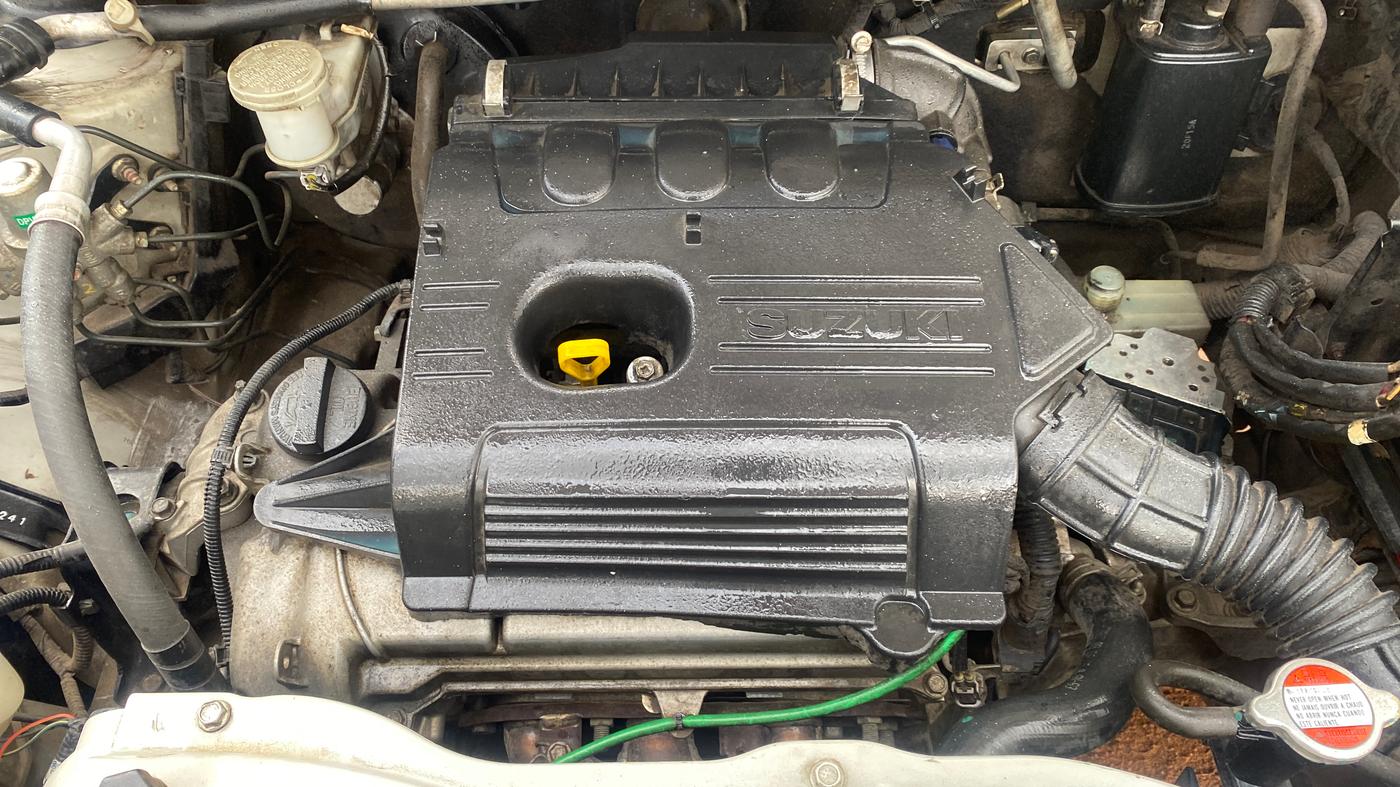 2015 Maruti Celerio VXI AMT, Petrol, Automatic, 49,645 km, Engine View