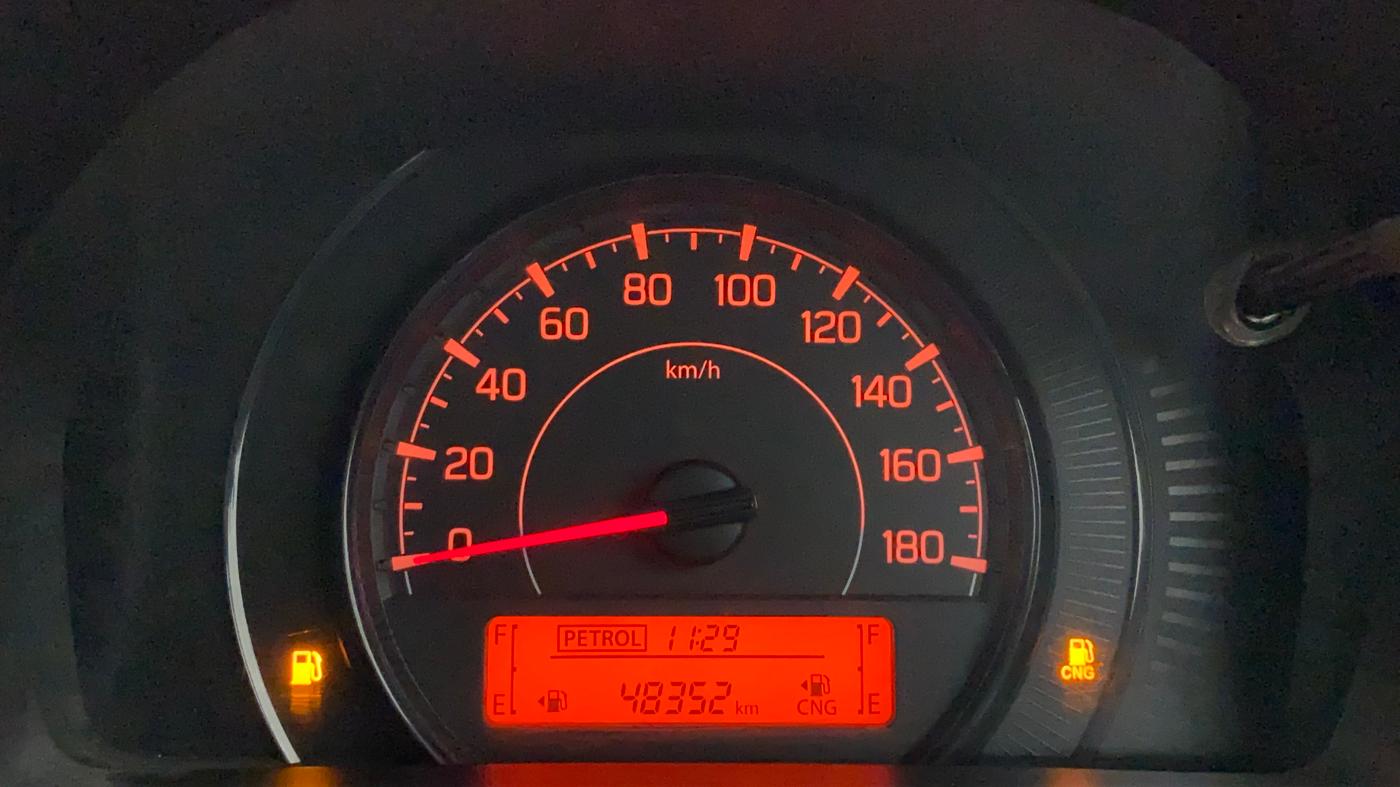 2019 Maruti New Wagon-R LXI CNG 1.0 L, CNG, Manual, 48,352 km, Odometer Image