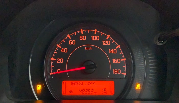2019 Maruti New Wagon-R LXI CNG 1.0 L, CNG, Manual, 48,352 km, Odometer Image