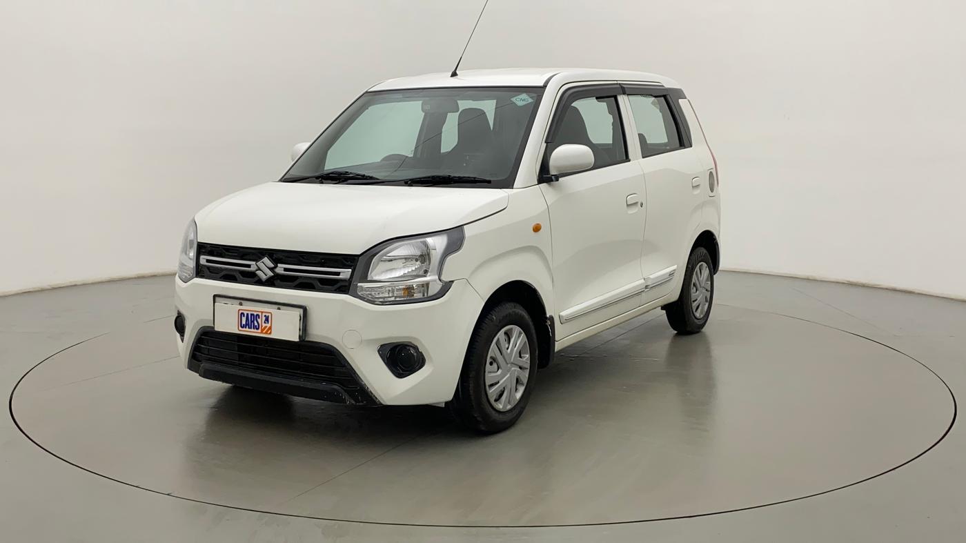 2019 Maruti New Wagon-R LXI CNG 1.0 L, CNG, Manual, 48,352 km, Left Front Diagonal
